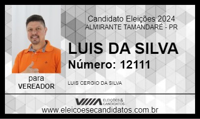 Candidato SÉRGIO SILVA 2024 - ALMIRANTE TAMANDARÉ - Eleições