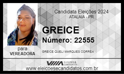 Candidato GREICE 2024 - ATALAIA - Eleições