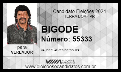 Candidato BIGODE 2024 - TERRA BOA - Eleições