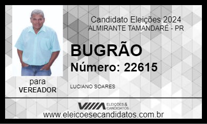 Candidato BUGRÃO 2024 - ALMIRANTE TAMANDARÉ - Eleições