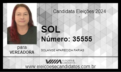 Candidato SOL 2024 - TELÊMACO BORBA - Eleições