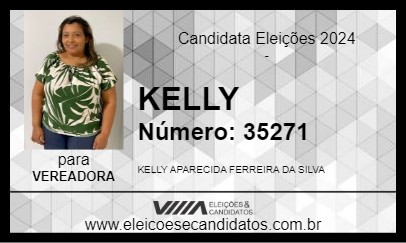 Candidato KELLY 2024 - MARIALVA - Eleições