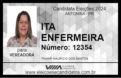 Candidato ITA ENFERMEIRA 2024 - ANTONINA - Eleições