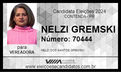 Candidato NELZI GREMSKI 2024 - CONTENDA - Eleições