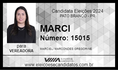 Candidato MARCI MARCONDES 2024 - PATO BRANCO - Eleições