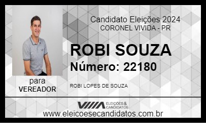 Candidato ROBI SOUZA 2024 - CORONEL VIVIDA - Eleições