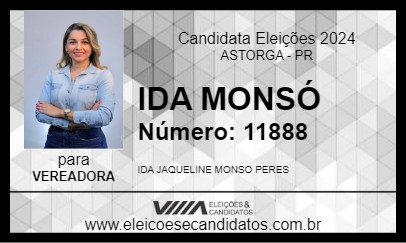 Candidato IDA MONSÓ 2024 - ASTORGA - Eleições