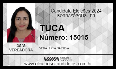 Candidato TUCA 2024 - BORRAZÓPOLIS - Eleições