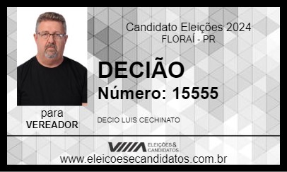 Candidato DECIÃO 2024 - FLORAÍ - Eleições