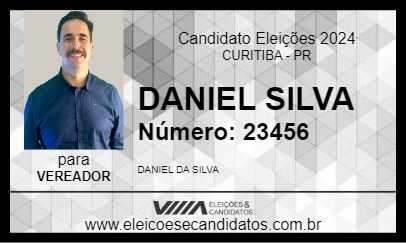 Candidato DANIEL SILVA 2024 - CURITIBA - Eleições