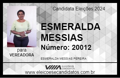 Candidato ESMERALDA MESSIAS 2024 - LONDRINA - Eleições