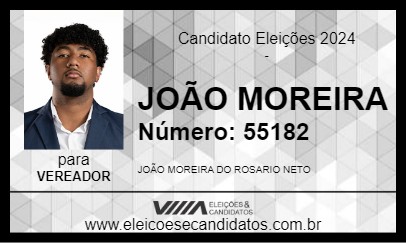 Candidato JOÃO MOREIRA 2024 - GUARAQUEÇABA - Eleições