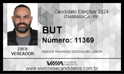 Candidato BUT 2024 - ITAMBARACÁ - Eleições