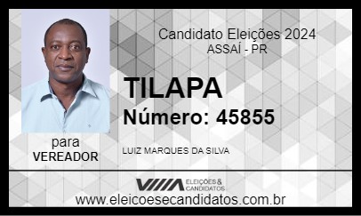 Candidato TILAPA 2024 - ASSAÍ - Eleições