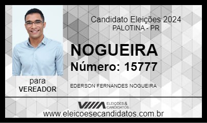 Candidato NOGUEIRA 2024 - PALOTINA - Eleições