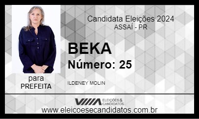 Candidato BEKA 2024 - ASSAÍ - Eleições