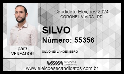 Candidato SILVO 2024 - CORONEL VIVIDA - Eleições