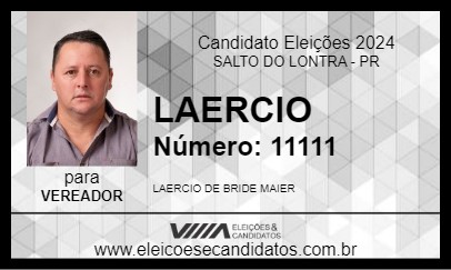 Candidato LAERCIO 2024 - SALTO DO LONTRA - Eleições