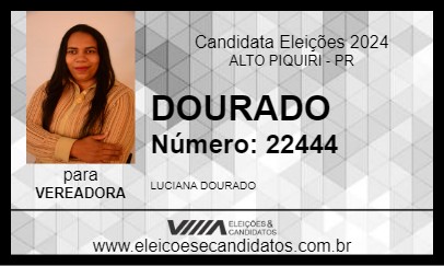 Candidato DOURADO 2024 - ALTO PIQUIRI - Eleições