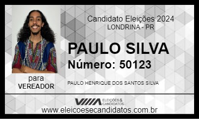 Candidato PAULO SILVA 2024 - LONDRINA - Eleições