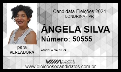 Candidato ÂNGELA SILVA 2024 - LONDRINA - Eleições