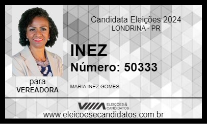 Candidato INEZ 2024 - LONDRINA - Eleições