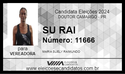 Candidato SU RAI 2024 - DOUTOR CAMARGO - Eleições