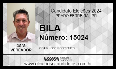 Candidato BILA 2024 - PRADO FERREIRA - Eleições