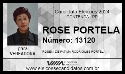 Candidato ROSE PORTELA 2024 - CONTENDA - Eleições