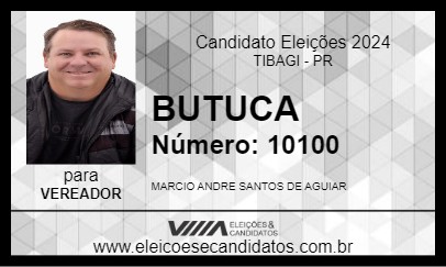 Candidato BUTUCA 2024 - TIBAGI - Eleições