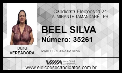 Candidato BEEL SILVA 2024 - ALMIRANTE TAMANDARÉ - Eleições