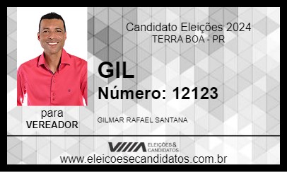 Candidato GIL 2024 - TERRA BOA - Eleições