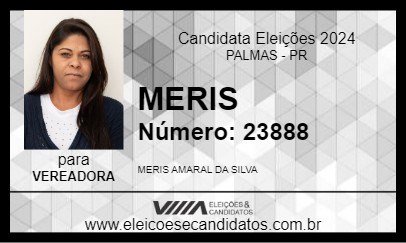 Candidato MERIS 2024 - PALMAS - Eleições