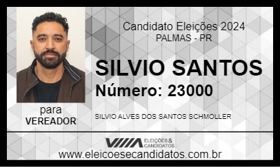 Candidato SILVIO SANTOS 2024 - PALMAS - Eleições