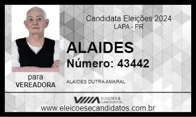 Candidato ALAIDES 2024 - LAPA - Eleições