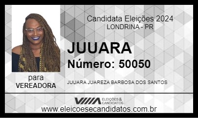 Candidato JUUARA 2024 - LONDRINA - Eleições