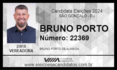 Candidato BRUNO PORTO 2024 - SÃO GONÇALO - Eleições