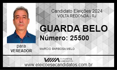 Candidato GUARDA BELO 2024 - VOLTA REDONDA - Eleições