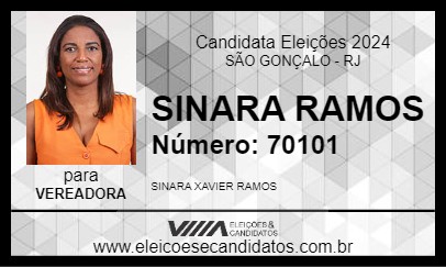 Candidato SINARA RAMOS 2024 - SÃO GONÇALO - Eleições