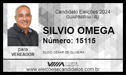 Candidato SILVIO OMEGA 2024 - GUAPIMIRIM - Eleições