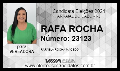 Candidato RAFA ROCHA 2024 - ARRAIAL DO CABO - Eleições