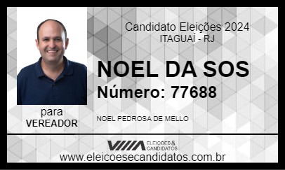 Candidato NOEL DA SOS 2024 - ITAGUAÍ - Eleições