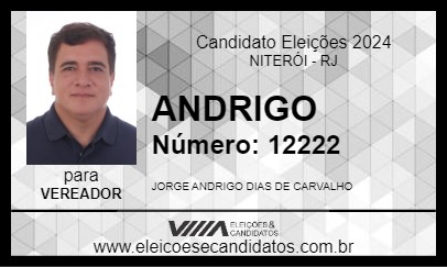 Candidato ANDRIGO 2024 - NITERÓI - Eleições