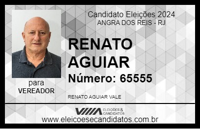 Candidato RENATO AGUIAR 2024 - ANGRA DOS REIS - Eleições