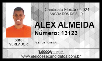 Candidato ALEX ALMEIDA 2024 - ANGRA DOS REIS - Eleições