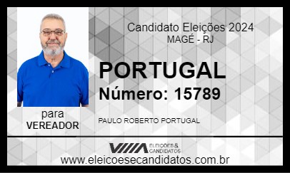 Candidato PORTUGAL 2024 - MAGÉ - Eleições