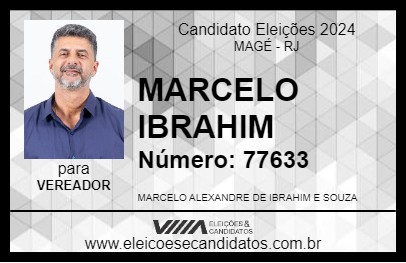 Candidato MARCELO IBRAHIM 2024 - MAGÉ - Eleições