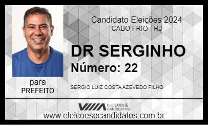 Candidato DR SERGINHO 2024 - CABO FRIO - Eleições