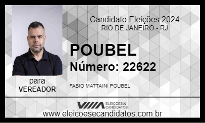 Candidato POUBEL 2024 - RIO DE JANEIRO - Eleições