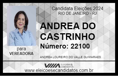 Candidato ANDREA  DO CASTRINHO 2024 - RIO DE JANEIRO - Eleições